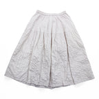 ISSEY MIYAKE HaaT インド製 ギャザー フレア スカート M ピンク HaaTH ピンタック プリーツ HA02FG762