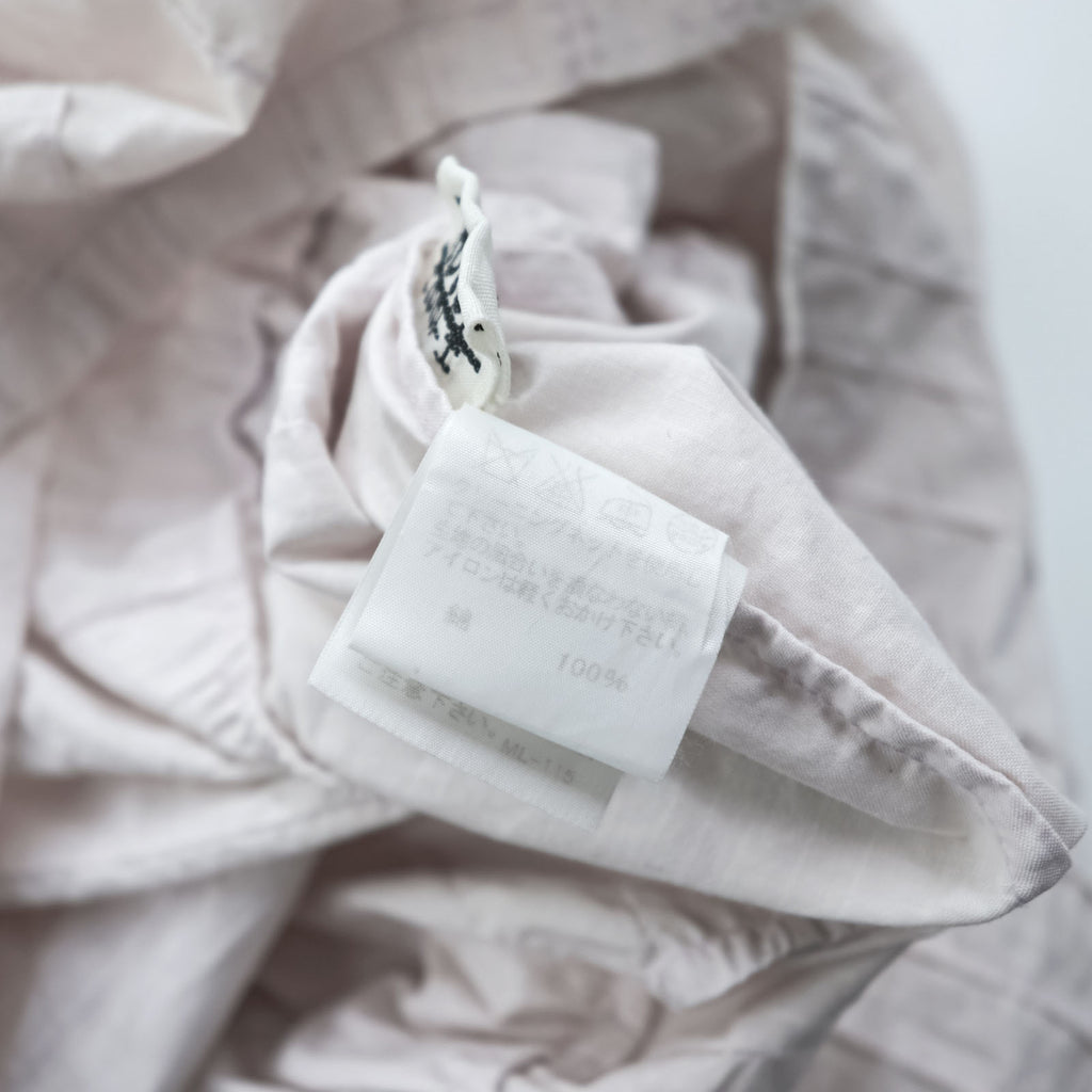 ISSEY MIYAKE HaaT インド製 ギャザー フレア スカート M ピンク HaaTH ピンタック プリーツ HA02FG762
