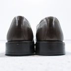 KENNETH COLE 90年代 スクエアトゥ Uチップ ドレスシューズ 革靴 27cm ブラウン レザー M72305