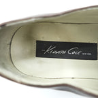 KENNETH COLE 90年代 スクエアトゥ Uチップ ドレスシューズ 革靴 27cm ブラウン レザー M72305