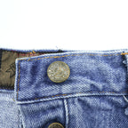 ARMANI JEANS 90年代 イタリア製 ヴィンテージ デニム ロングスカート M インディゴ ブルー