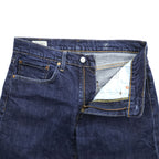 Levi Strauss 502 Tapered Fit Denim Pants Jeans, Size M, Blue, Big E, Leather Patch, 29507-0280