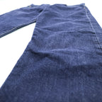 Levi Strauss 502 Tapered Fit Denim Pants Jeans, Size M, Blue, Big E, Leather Patch, 29507-0280