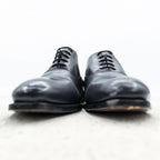 DEVRED イタリア製 ストレートチップ ドレスシューズ 革靴 27.5cm ネイビー レザー