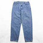 Levi Strauss 2000s Vintage 560 Baggy Loose Fit Tapered Denim Pants Jeans XL and up Blue Loose Fit Tapered Leg Columbia Made 00560-4834