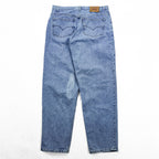 Levi Strauss 2000s Vintage 560 Baggy Loose Fit Tapered Denim Pants Jeans XL and up Blue Loose Fit Tapered Leg Columbia Made 00560-4834