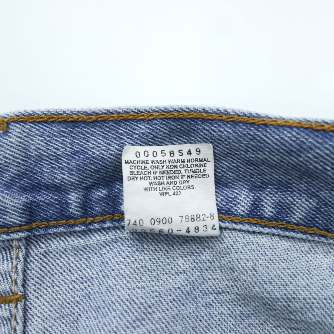 Levi Strauss 2000s Vintage 560 Baggy Loose Fit Tapered Denim Pants Jeans XL and up Blue Loose Fit Tapered Leg Columbia Made 00560-4834
