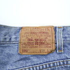 Levi Strauss 2000s Vintage 560 Baggy Loose Fit Tapered Denim Pants Jeans XL and up Blue Loose Fit Tapered Leg Columbia Made 00560-4834