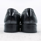 FLORSHEIM ウィングチップ メダリオン ドレスシューズ 革靴 28cm ブラック レザー 17066-01