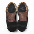 FLORSHEIM ウィングチップ メダリオン ドレスシューズ 革靴 28cm ブラック レザー 17066-01