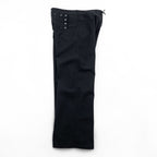 Vintage 1990s US Navy 13-Button Sailor Pants, Size L, Black. DSCP BY OMEGA APPAREL INC. 8405-01-076-6024