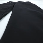 Vintage 1990s US Navy 13-Button Sailor Pants, Size L, Black. DSCP BY OMEGA APPAREL INC. 8405-01-076-6024