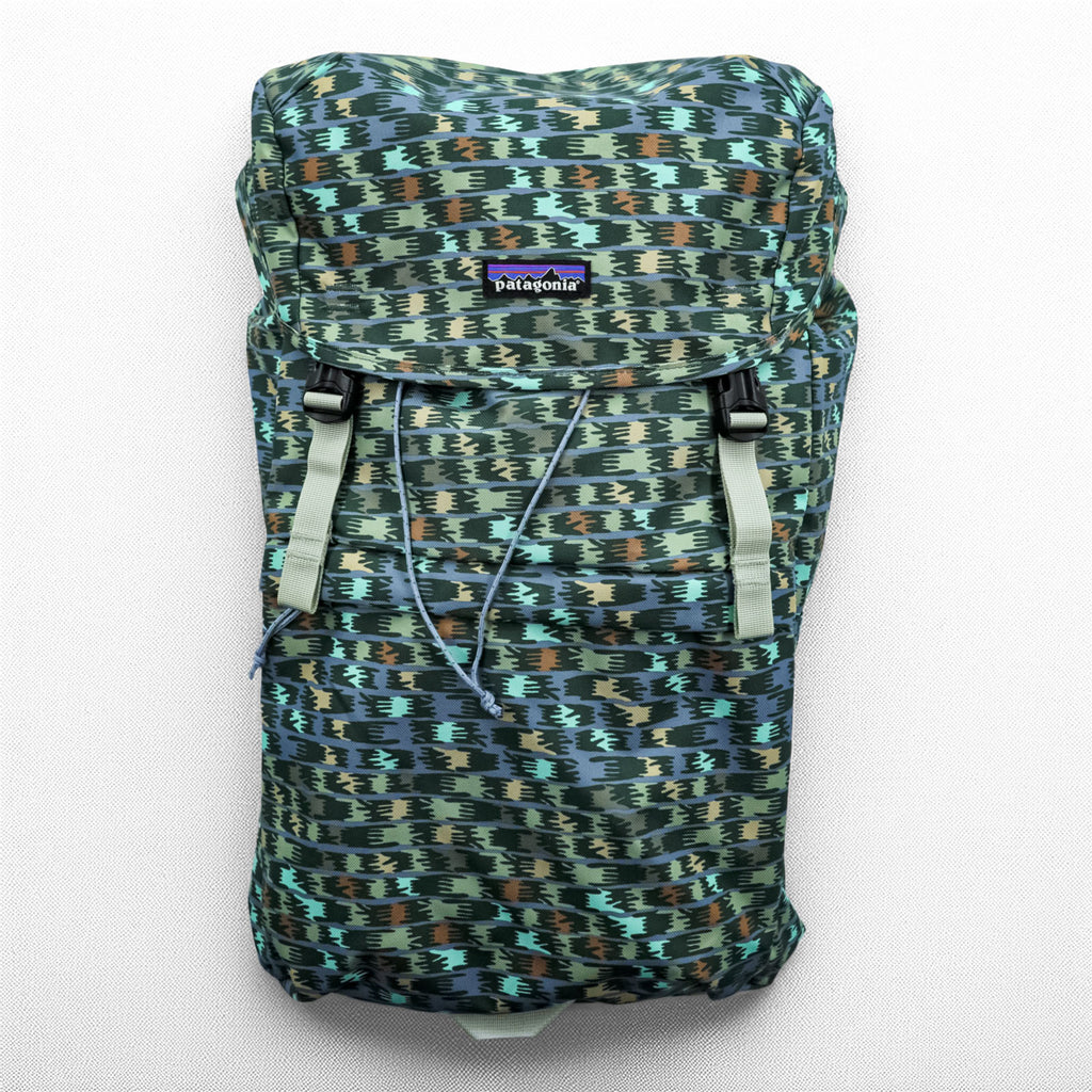 Patagonia Fieldsmith Backpack, 28L Green, Blue Patterned, 48546