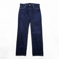Levi Strauss 501 Big E Denim Pants Jeans M Indigo Blue Leather Patch Button Fly 00501-0101
