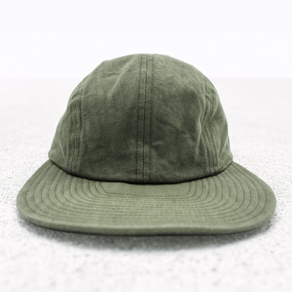 BUZZ RICKSON'S 日本製 US NAVY ヘリンボーン キャップ カーキ BR02714 東洋エンタープライズ