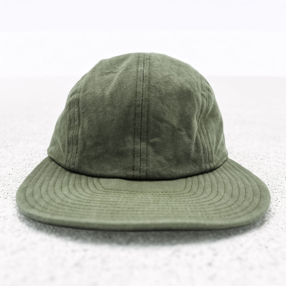 BUZZ RICKSON'S 日本製 US NAVY ヘリンボーン キャップ カーキ BR02714 東洋エンタープライズ