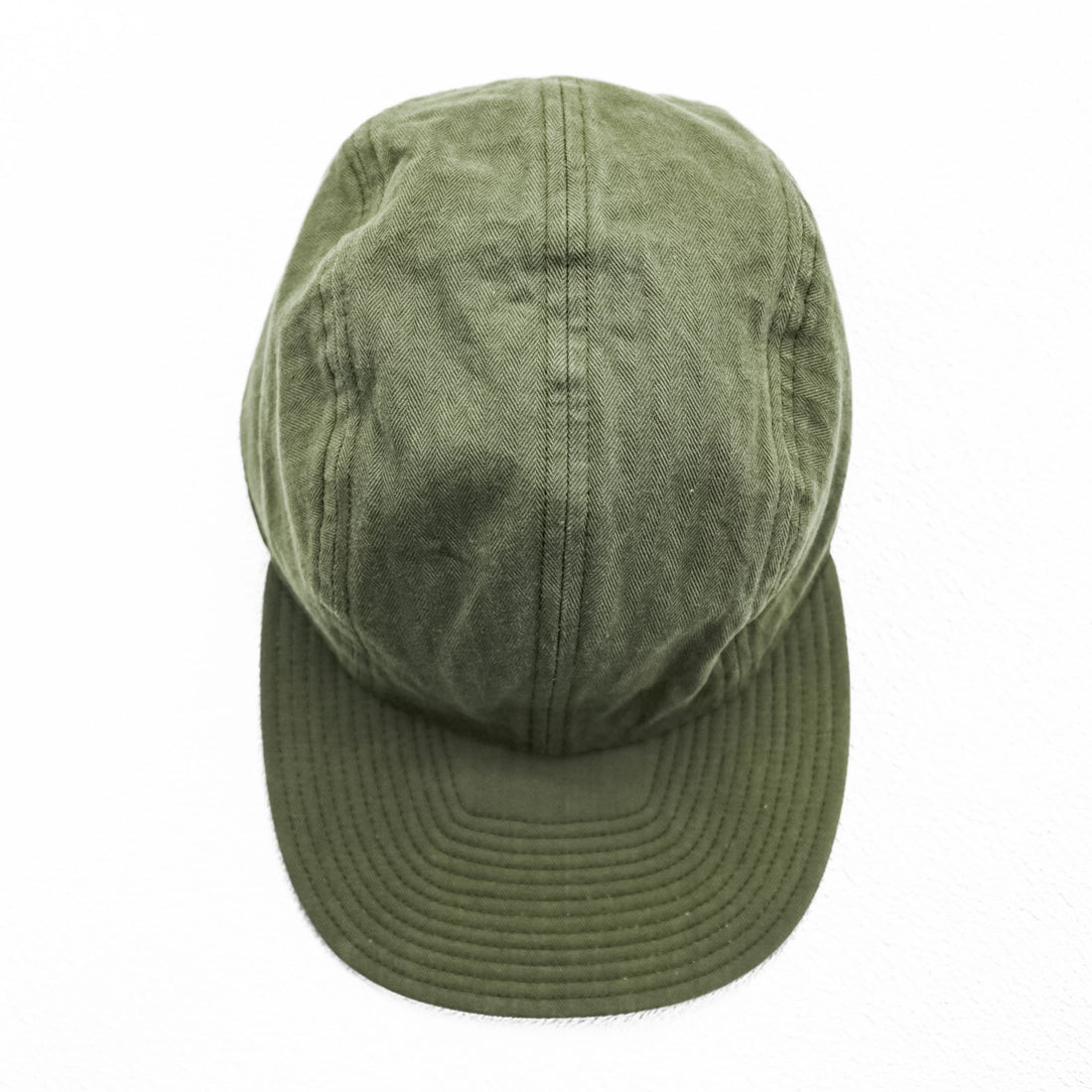 BUZZ RICKSON'S 日本製 US NAVY ヘリンボーン キャップ カーキ BR02714 東洋エンタープライズ