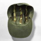 BUZZ RICKSON'S 日本製 US NAVY ヘリンボーン キャップ カーキ BR02714 東洋エンタープライズ