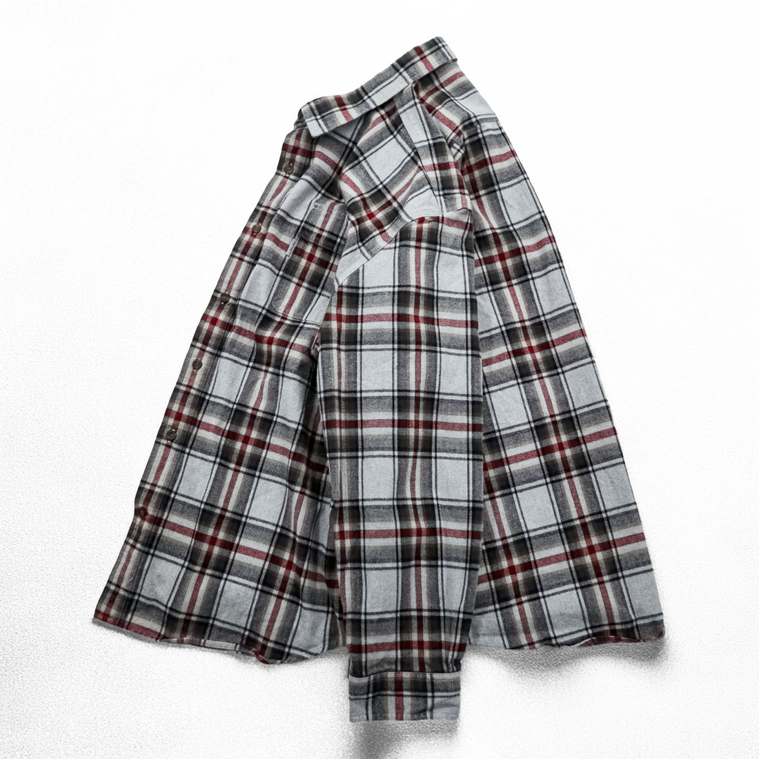 carhartt ヘビーウェイト チェック フランネルシャツ XL グレー レッド  Hubbard Plaid Shirt 102215 029 ビッグサイズ