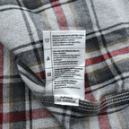 carhartt ヘビーウェイト チェック フランネルシャツ XL グレー レッド  Hubbard Plaid Shirt 102215 029 ビッグサイズ