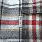 carhartt ヘビーウェイト チェック フランネルシャツ XL グレー レッド  Hubbard Plaid Shirt 102215 029 ビッグサイズ
