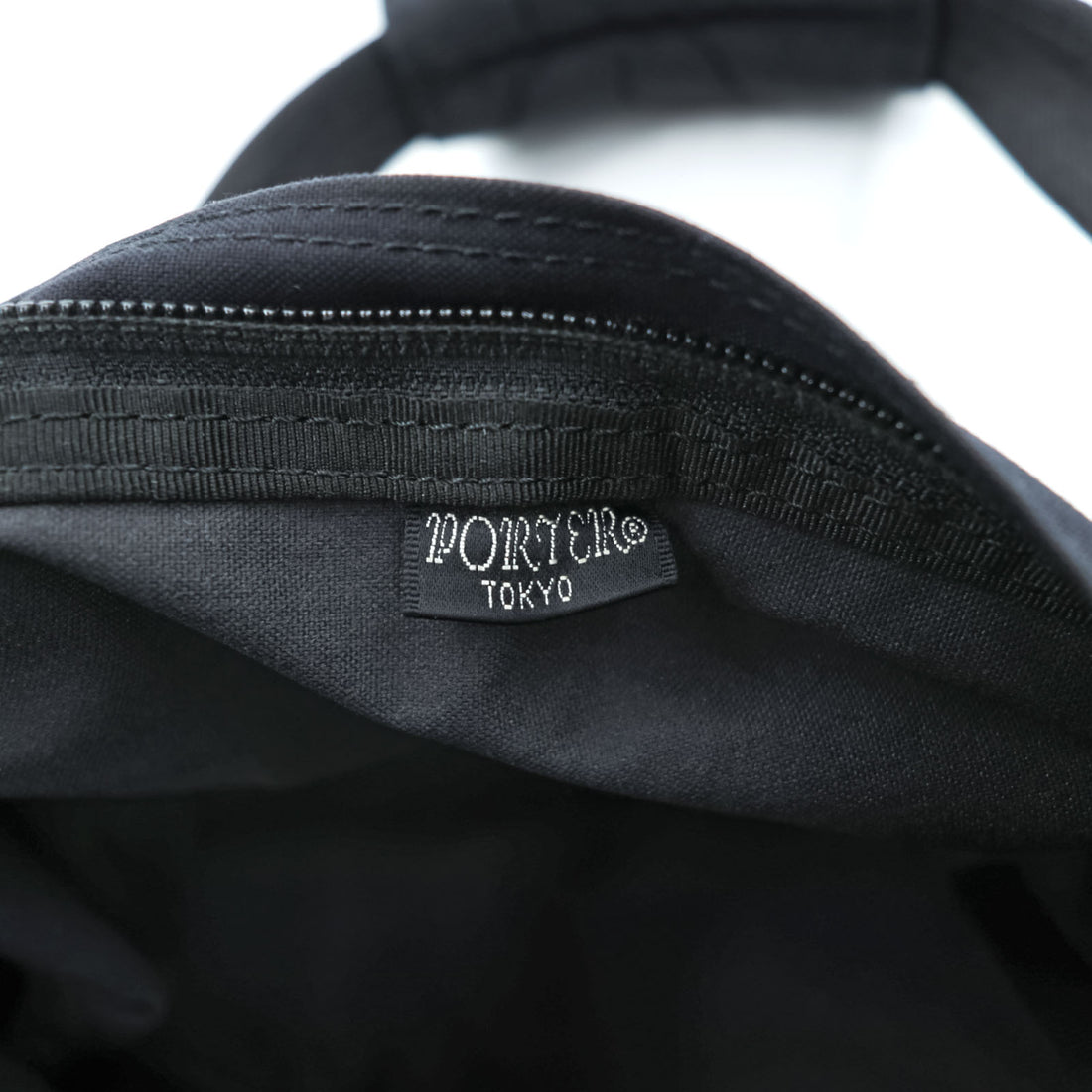 PORTER ( 吉田カバン ) 2WAY ミニボストンバッグ ショルダーバッグ ブラック ナイロン デニム キャンバス 廃番