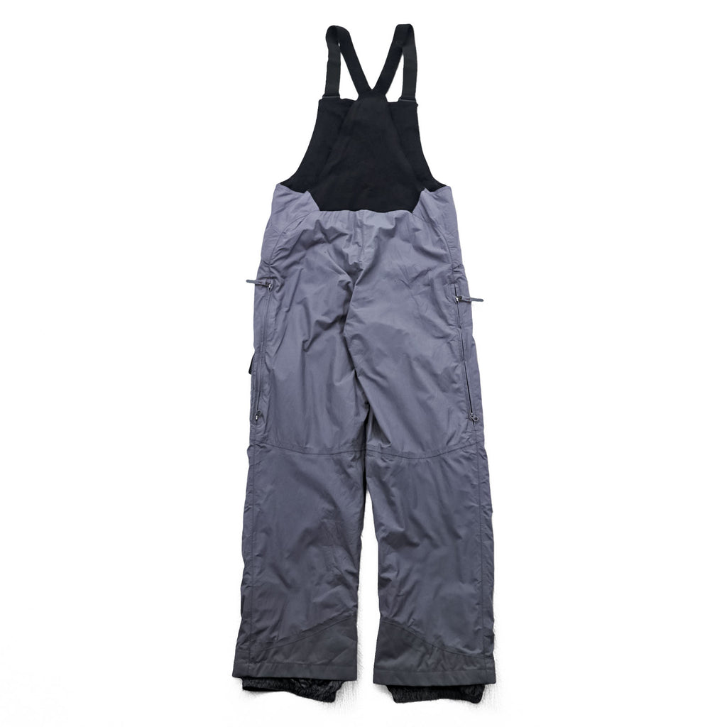 THE NORTH FACE スノービブパンツ 防水 HyVent オーバーオール M グレー スキー ボード ゲイター F03YO40