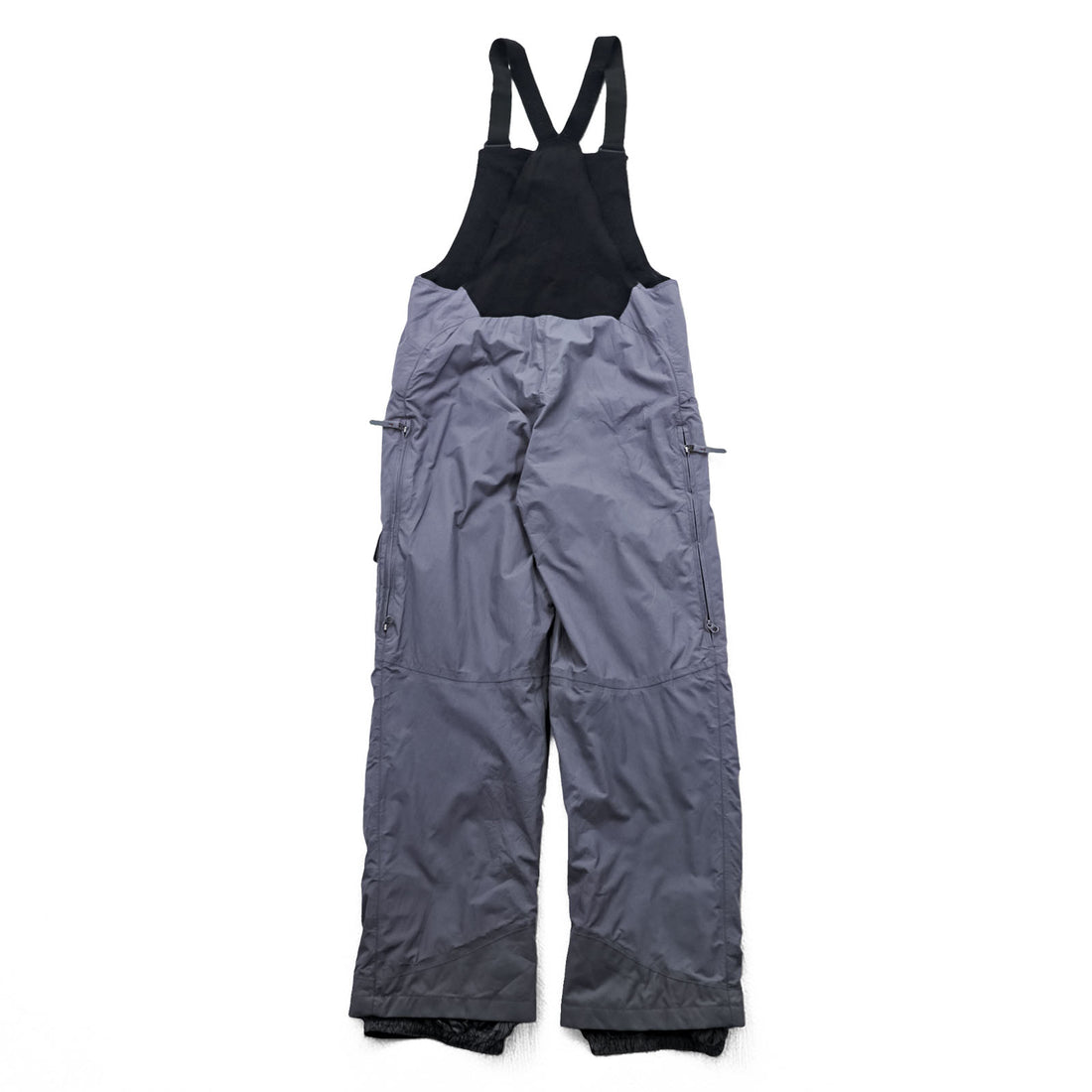 THE NORTH FACE スノービブパンツ 防水 HyVent オーバーオール M グレー スキー ボード ゲイター F03YO40