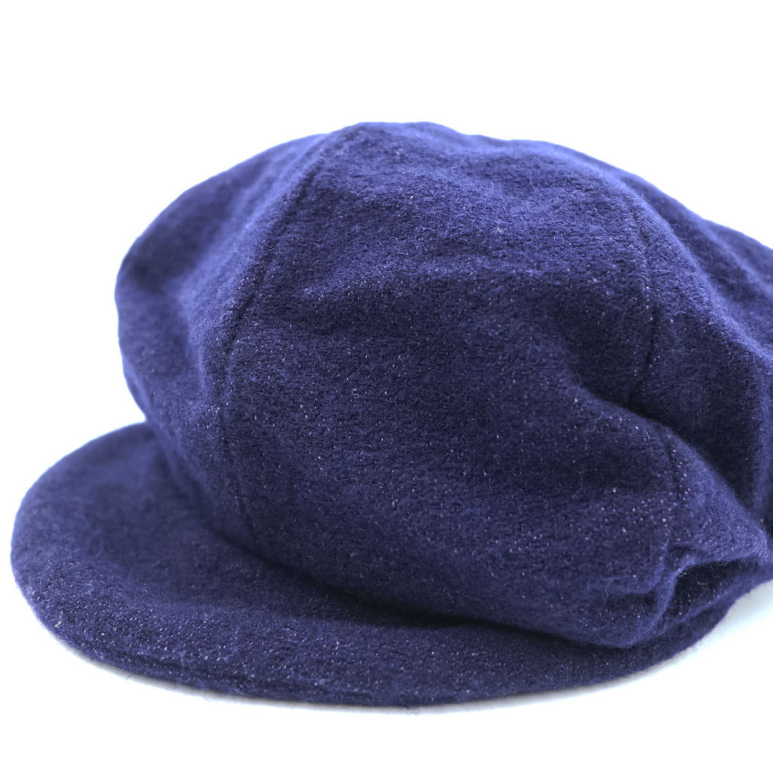 KAPITAL 日本製 キャスケット ニュースボーイキャップ ネイビー インディゴ メルトン ウール duffle