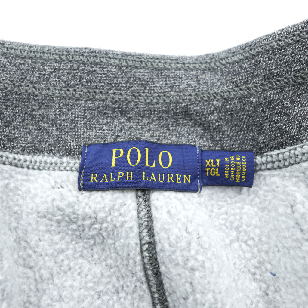 Polo Ralph Lauren ワイド スウェットパンツ XL グレー ドローコード スモールポニー刺繍