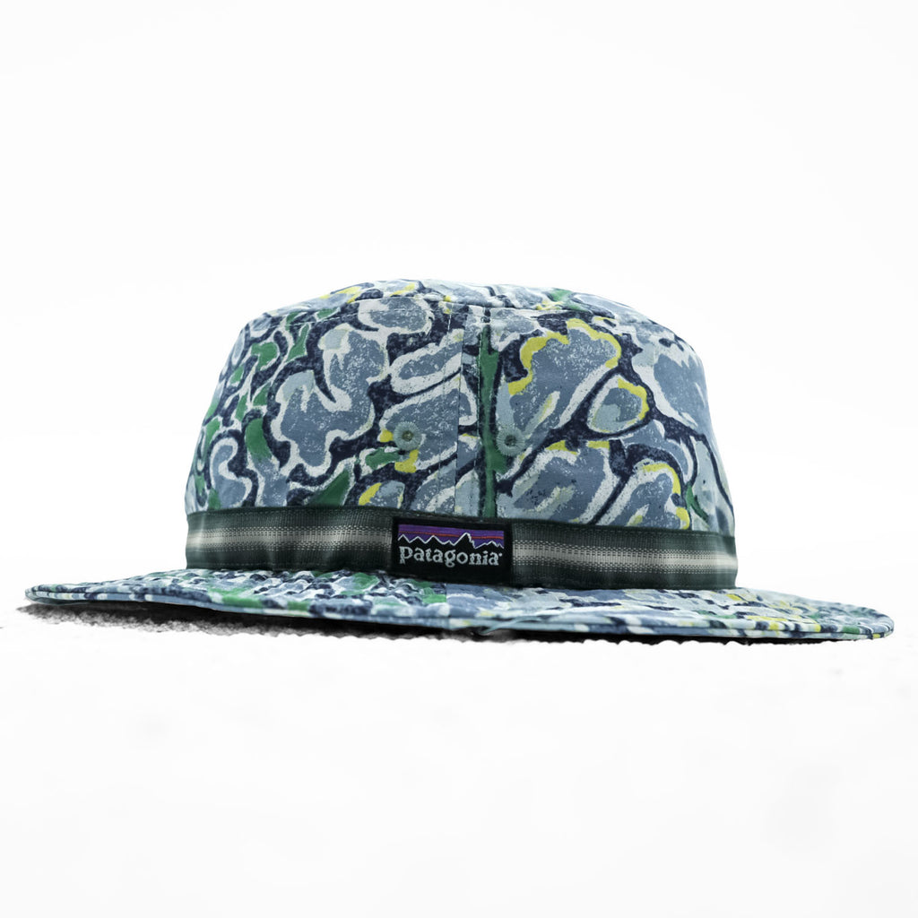Patagonia バケットハット L ブルー Frank Classic Navy 総柄 ナイロン 28803SP13