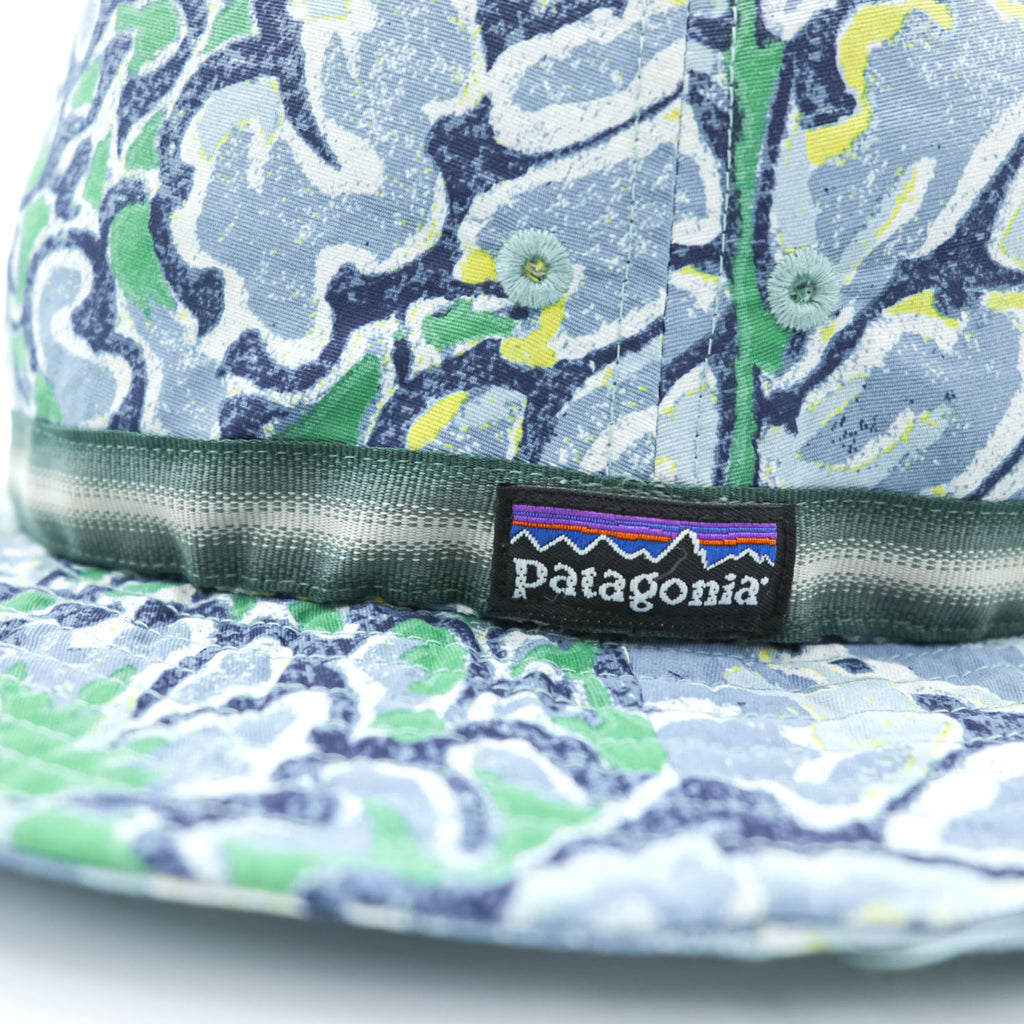 Patagonia バケットハット L ブルー Frank Classic Navy 総柄 ナイロン 28803SP13