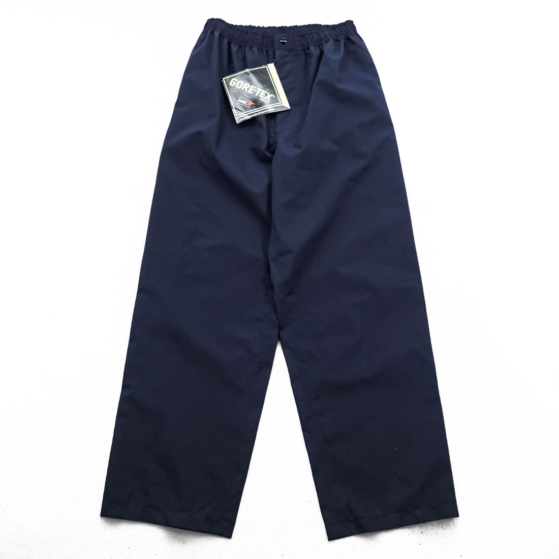 LOGISTIK カナダ製 GORE-TEX シェル レインパンツ M ネイビー 防水 ゴアテックス 未使用品