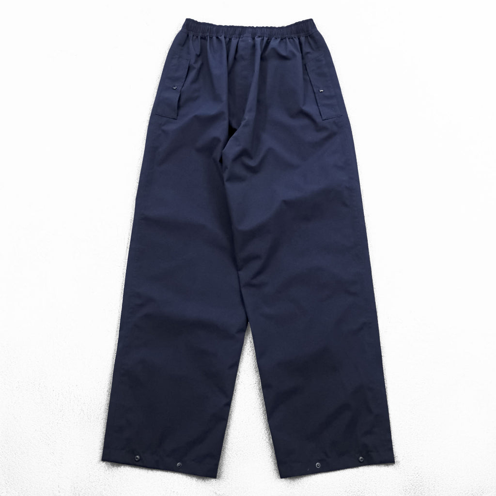 LOGISTIK カナダ製 GORE-TEX シェル レインパンツ M ネイビー 防水 ゴアテックス 未使用品