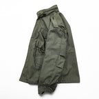United Carr by Buzz Rickson's Power Equipment M-65 Style Field Jacket Olive Gray Hooded Size S