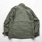 United Carr by Buzz Rickson's Power Equipment M-65 Style Field Jacket Olive Gray Hooded Size S