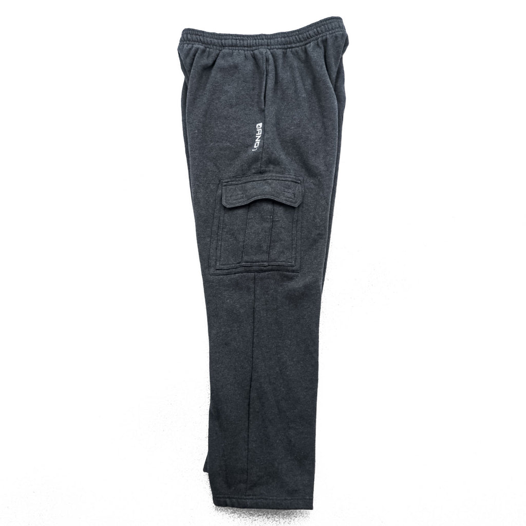 AND1 Cargo Pants Sweatpants L Grey Basketball