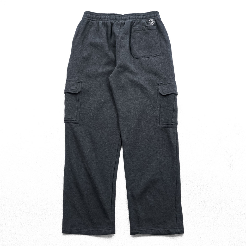 AND1 Cargo Pants Sweatpants L Grey Basketball