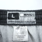 AND1 Cargo Pants Sweatpants L Grey Basketball