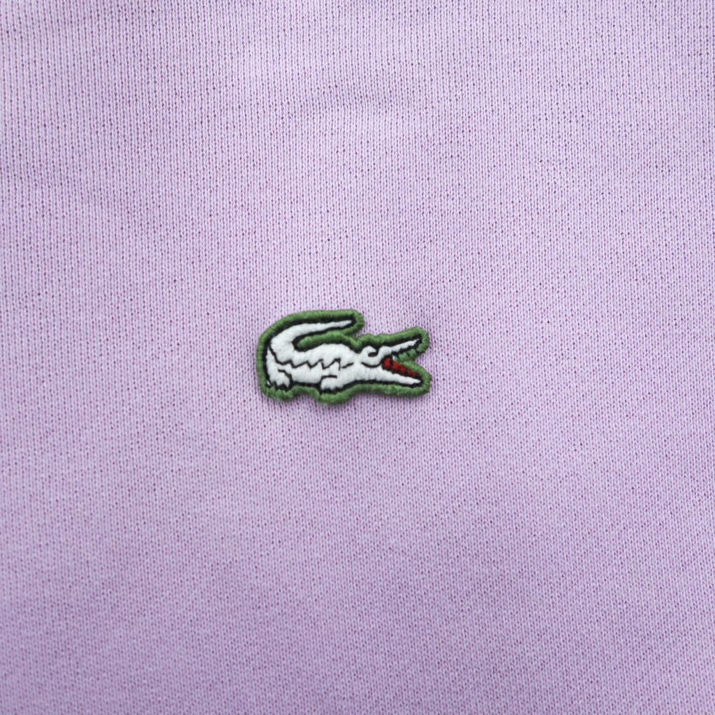 LACOSTE Reverse Weave Sweatshirt, Size L, Purple, LIVE, Unisex, SH8054
