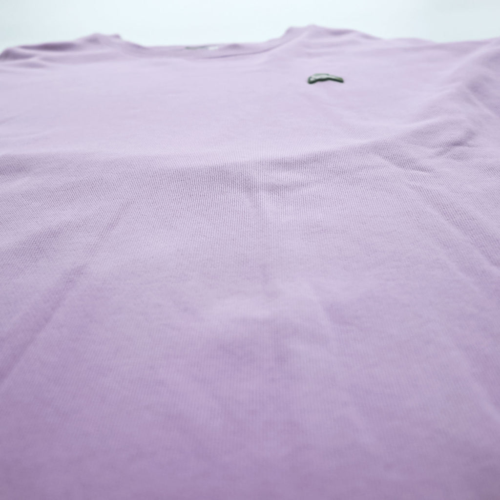 LACOSTE Reverse Weave Sweatshirt, Size L, Purple, LIVE, Unisex, SH8054
