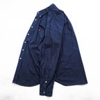 Ralph Lauren 90s Vintage BLAKE Long-Sleeve Button-Down Shirt, Size XL, Navy, Small Pony Logo Embroidery, Black