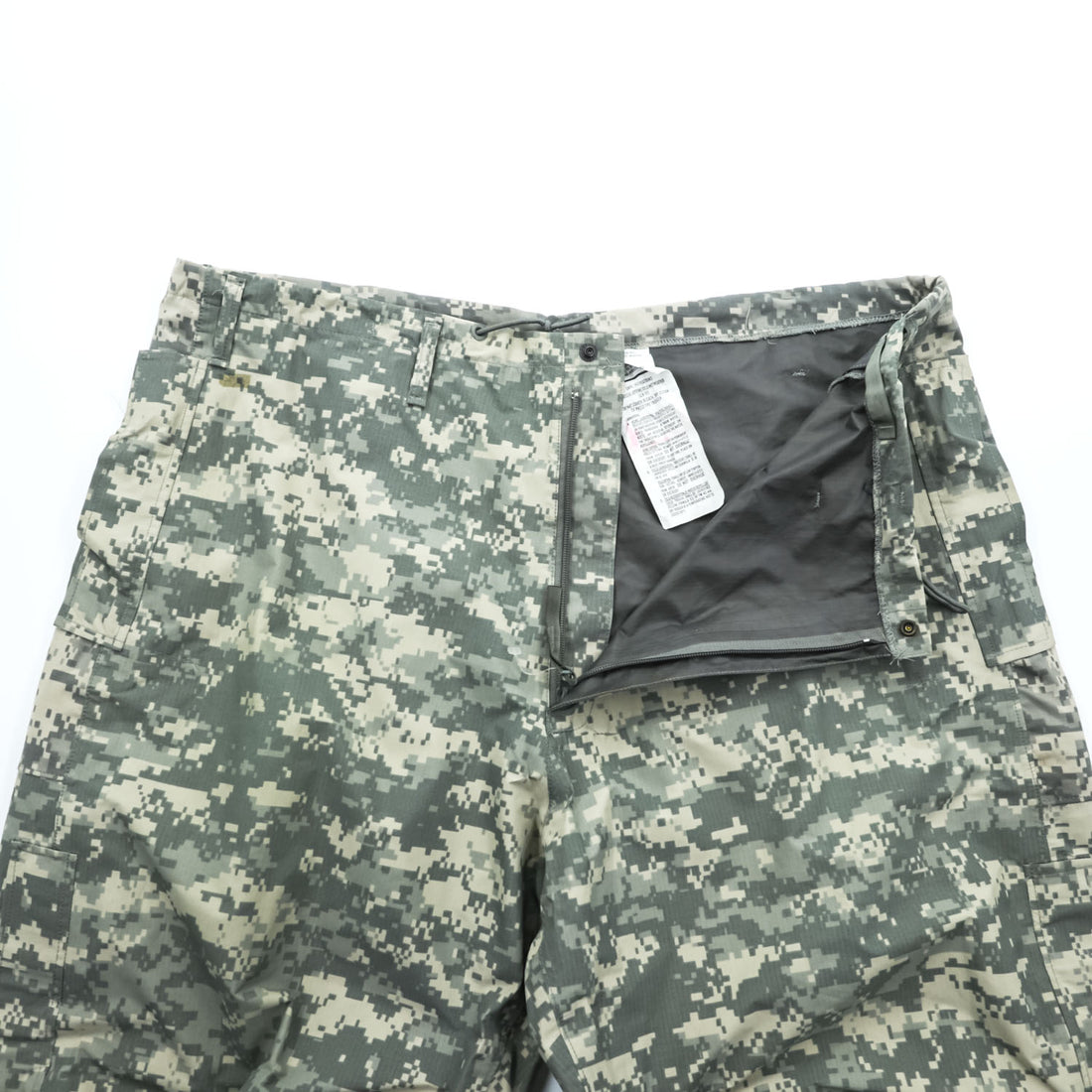 US Army ECWCS Gen III Level 6 Gore-Tex UCP ACU Wet Weather Trousers Large Regular