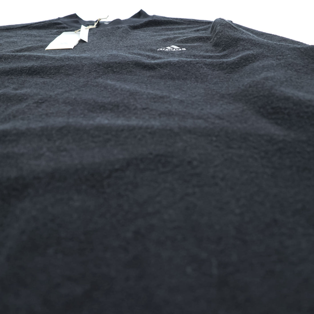 adidas terry cloth sweatshirt, size M, black, CORE CREW, Unused, HN4551