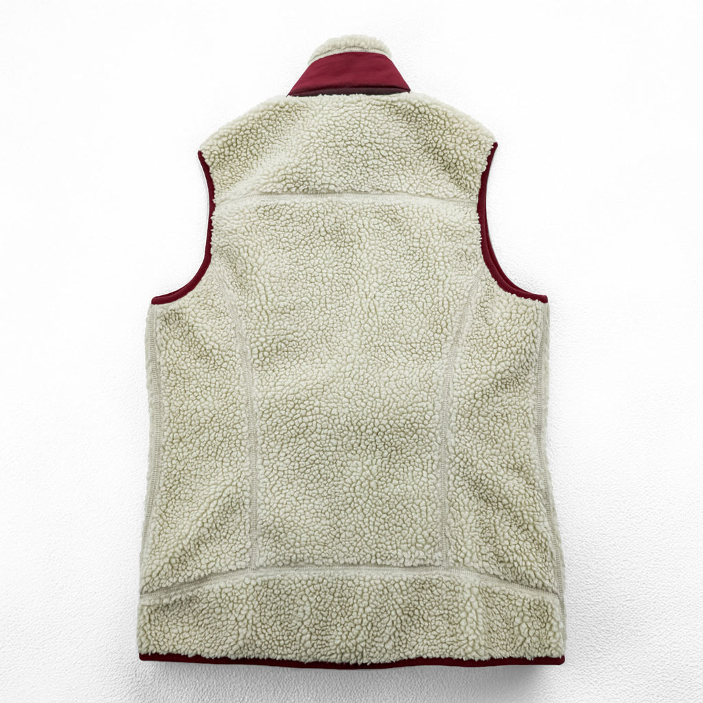Patagonia クラシック レトロX Classic Retro-X Vest ボア フリースベスト S ナチュラル ベージュ STY23083