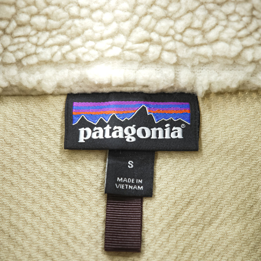 Patagonia クラシック レトロX Classic Retro-X Vest ボア フリースベスト S ナチュラル ベージュ STY23083