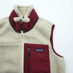 Patagonia クラシック レトロX Classic Retro-X Vest ボア フリースベスト S ナチュラル ベージュ STY23083
