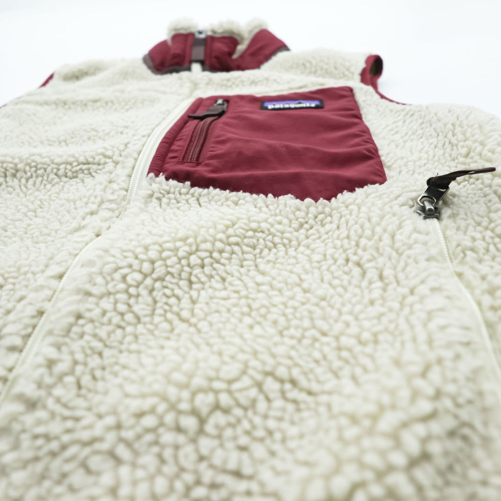 Patagonia クラシック レトロX Classic Retro-X Vest ボア フリースベスト S ナチュラル ベージュ STY23083