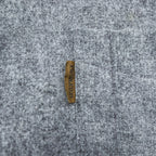 PENDLETON Long-Sleeve Flannel Shirt, Size XL, Grey, TRAIL SHIRT, Leather Elbow Patches