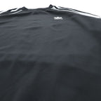 adidas Originals Sweatshirt, Size 2XL, Black, Prime Blue, 3-Striped Trefoil logo, GU8210